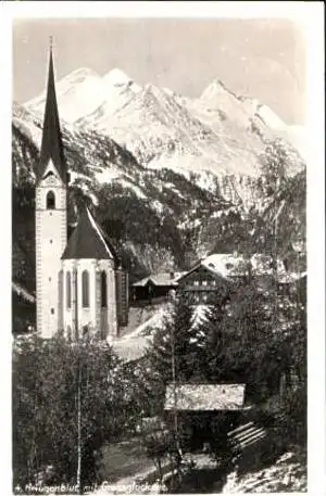 Heiligenblut v.1934 KIRCHE & Dorf (16831)