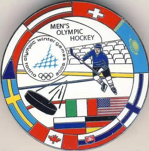 Eishockey --- Mens Olympic Hockey in Torino 2006 - siehe Foto & beschr. !!