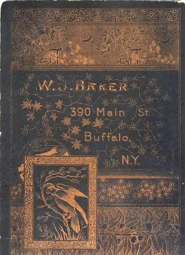 W.J. Baker,390 Main St.,Buffalo,N.Y.  (21)