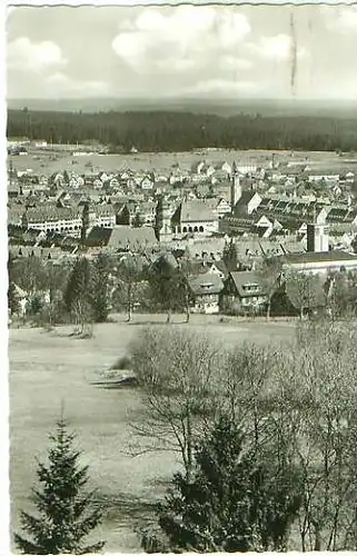 Freudenstadt von 1956 Teil-Stadt-Ansicht (20645)