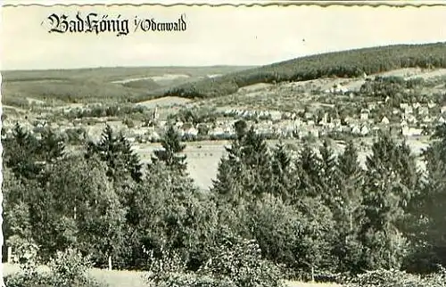 Bad König v.1959 Stadt-Ansicht (20771)
