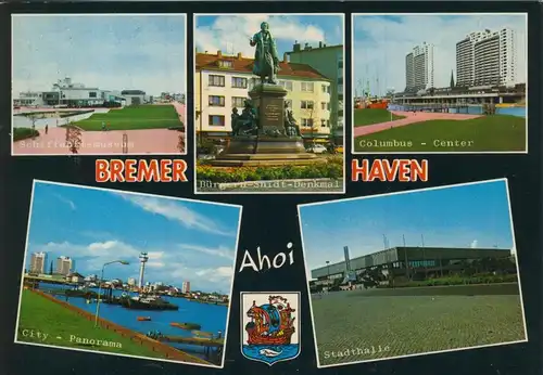 Bremerhaven v. 1985  5 Ansichten  (56165)