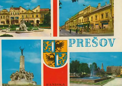 Presov v. 1976  4 Ansichten (55179)