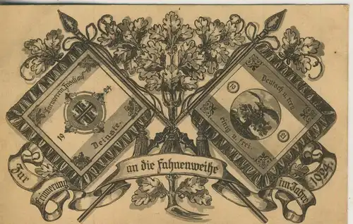 Deinste v. 1924  Turnverein "Frisch Auf" -- FAHNENWEIHE  (57229)
