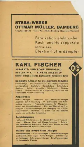 Zeitungs-Werbung v.1941  A. Erich Köster,Hagen,Maschienen und Apparatebau  (51163)