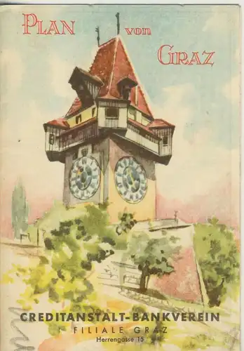 Graz v. 1959  Creditanstalt - Bankenveren,Herrengasse 15  (51318)