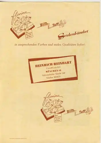 München - Heinrich Reinhardt,Schwanthaler Str. 160, "Blitz-Tuff"  (51441)