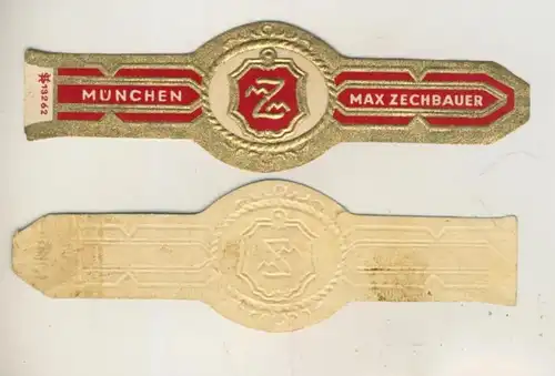 München - Zigarrenbauchbinde - Z, Max Zechbauer  (51722)