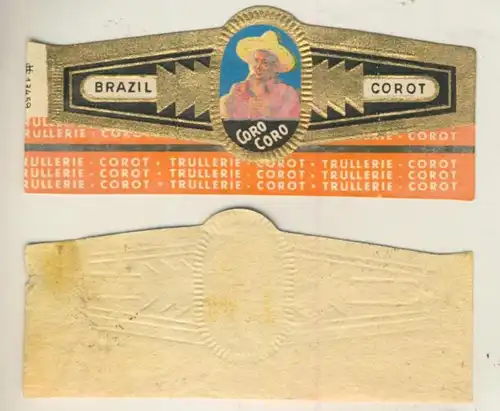 Brasil Corot - Zigarrenbauchbinde - Coro Coro   (51740)