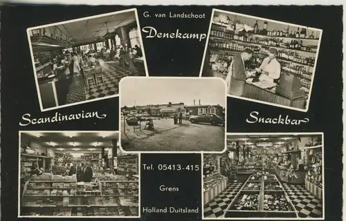 Denekamp / Nordhorn v. 1954  Kaufhaus & Snackbar  (52229)