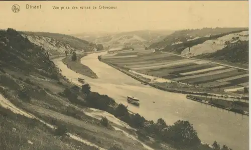 Dinant v. 1918  Vue prise des ruines de Crevecoeur  (52996)