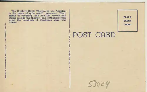 Los Angeles v. 1950  Carthay Cirle Theatre   (53024)