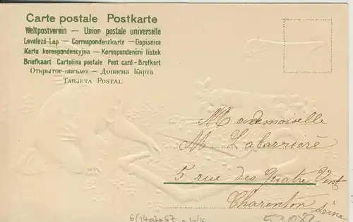 Engel v. 1914  Engel an der Schreibmaschine  (53082)