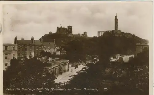 Edinburgh v. 1936  Calton Hill  (53180)