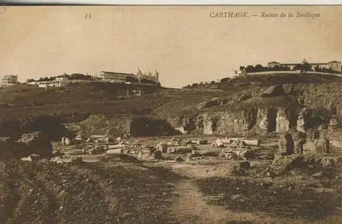 Carthage v. 1922  Ruine de la Basilique  (53715)
