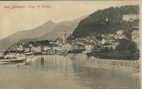 Bellagio v. 1908  Lago di Como  (53732)