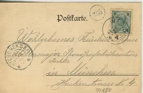 Wels v. 1902  "Hauskapelle" des Vereins deutscher Handels -Industrie Angestellten  (54180)