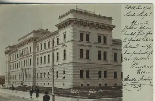 Wels v. 1902  Justiz Gebäude  (54181)