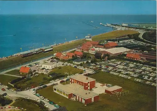 Nordseebad Norddeich v. 1970  Strand,Siedlung,Jugendherberge  (55793)