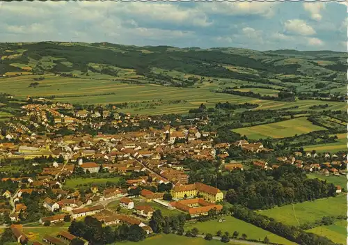 Pinkafeld v. 1974  Luftaufnahme - Dorfansicht  (56843)