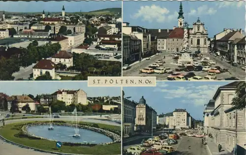 St. Pölten v. 1966  4 Stadt - Ansichten  (56858)