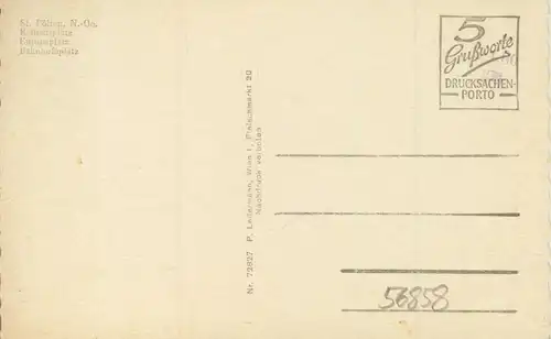 St. Pölten v. 1966  4 Stadt - Ansichten  (56858)