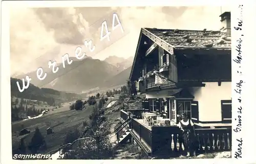 Steinach v. 1929  Sonnwend-Alm -- siehe Foto !!  (32830)
