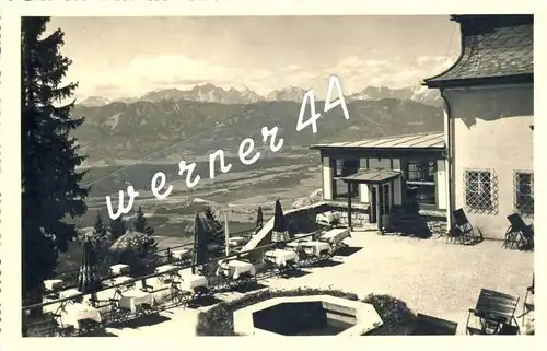 Julische Alpen v. 1937  Berghotel Kanzelhöhe -- siehe Foto !!  (32836)