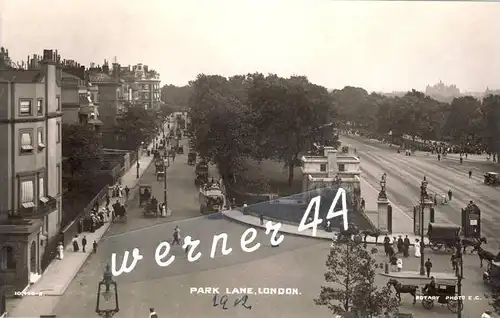 London v. 1912  Park Lane  -- siehe Foto !!  (32984)