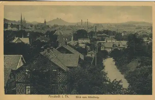 Arnstadt v. 1926  Blick vom Köbelberg (57699-11)