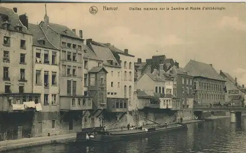 Namur v. 1914  Teil-Stadt-Ansicht  (577781)