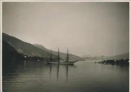 Schulschiff "Horst Wessel" in Balholm / Norwegen v. 1938  (58245)