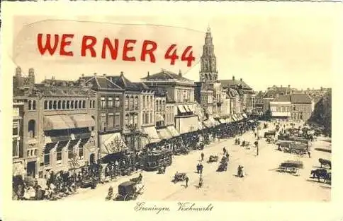 Groningen v.1910 Fischmarkt (7090)