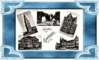 Groningen v.1964 5 Ansichten (11791)