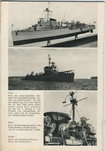 Anker Hefte,Seefahrt in aller Welt v. 1956 Foto`s-Holl. Flakkreure "Jacob van Heemskerck" ,Schiff ohne Heimat  (51133)