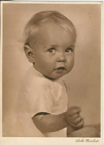 Baby und Kinderkarten v. Lotte Herrlich  aus Hamburg v. 1955  (43365)