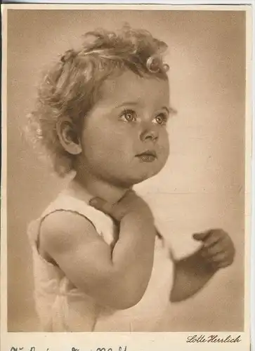 Baby und Kinderkarten v. Lotte Herrlich  aus Hamburg v. 1955  (43371)