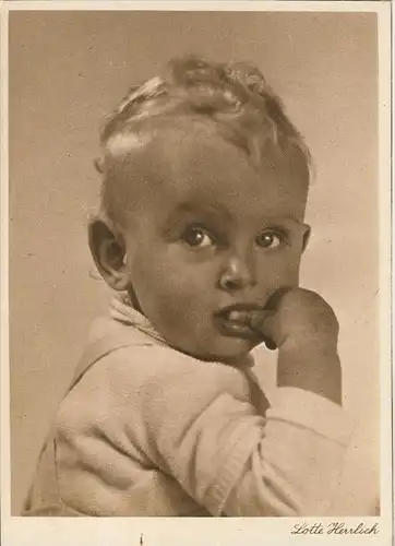 Baby und Kinderkarten v. Lotte Herrlich  aus Hamburg v. 1955  (43374)
