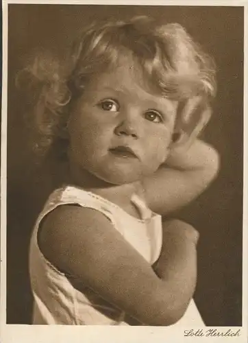Baby und Kinderkarten v. Lotte Herrlich  aus Hamburg v. 1955  (43379)