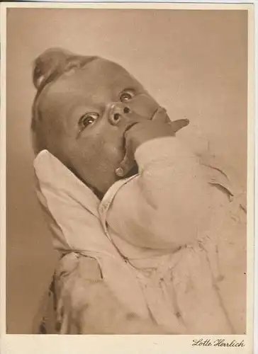 Baby und Kinderkarten v. Lotte Herrlich  aus Hamburg v. 1955  (43382)