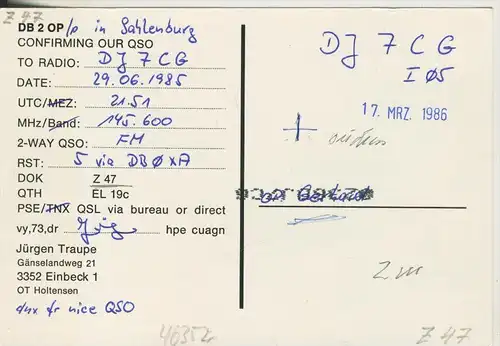 Einbeck v. 1986  DB2OP  (46352)