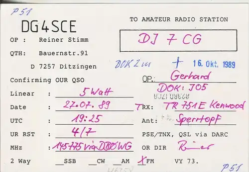 Ditzingen v. 1989  DG4SCE Eisenbahnfreunde Zollernbahn e.V. (46358)