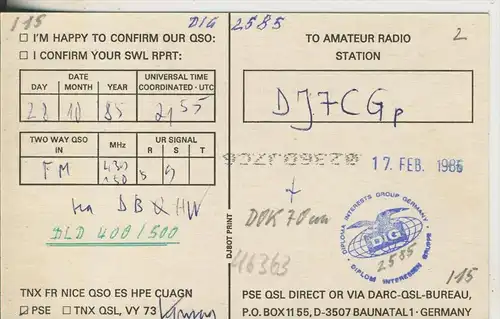 Kirchlinteln v. 1985  DL4BZ  (46363)