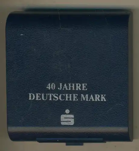 JUBILÄUMS SILBERMARK / 40 JAHRE DEUTSCHE MARK  (47955-2)