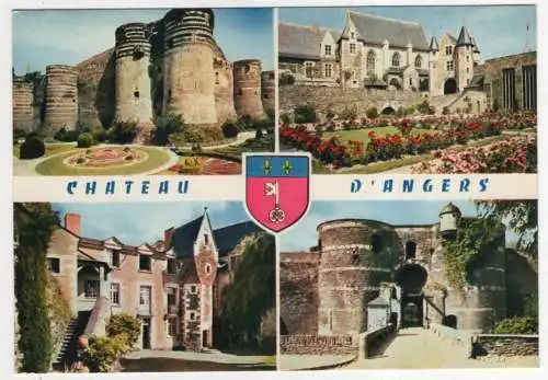 [Ansichtskarte] FRANCE - Angers - Chateau. 