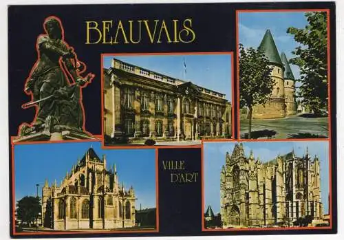 [Ansichtskarte] FRANCE - Beauvais. 