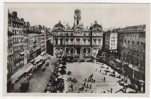 [Ansichtskarte] FRANCE - Lyon -Place des Terreaux. 