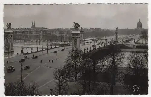 [Ansichtskarte] FRANCE - Paris  - Le Pont Alexandre III. 