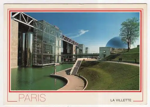 [Ansichtskarte] FRANCE - Paris - La Villette. 