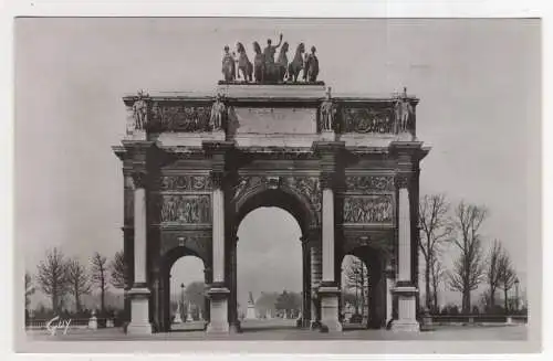 [Ansichtskarte] FRANCE - Paris - Arc de Triomphe du Carrousel. 